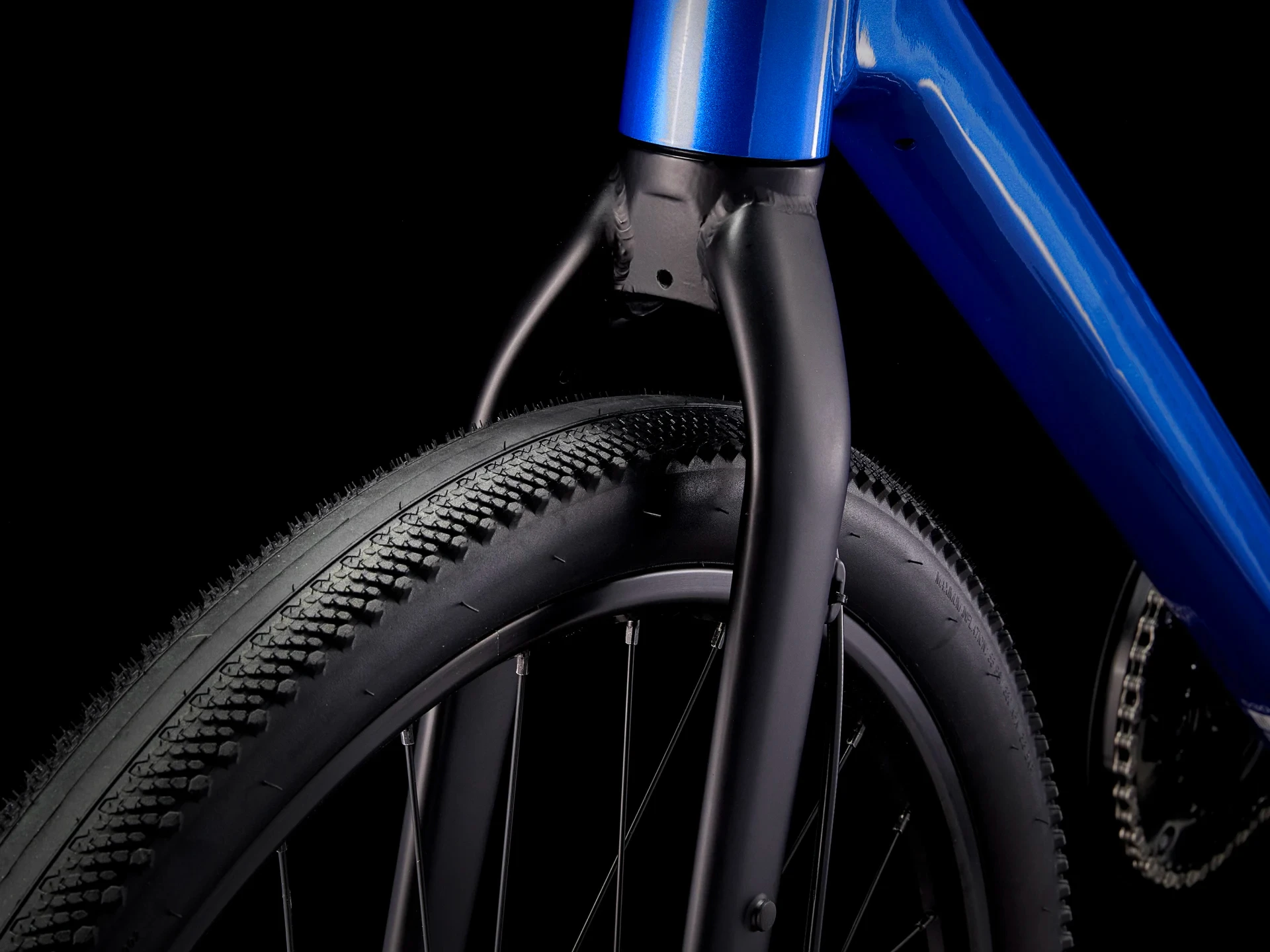 Thunderstrike cycle features Versatile Tyre Clearance